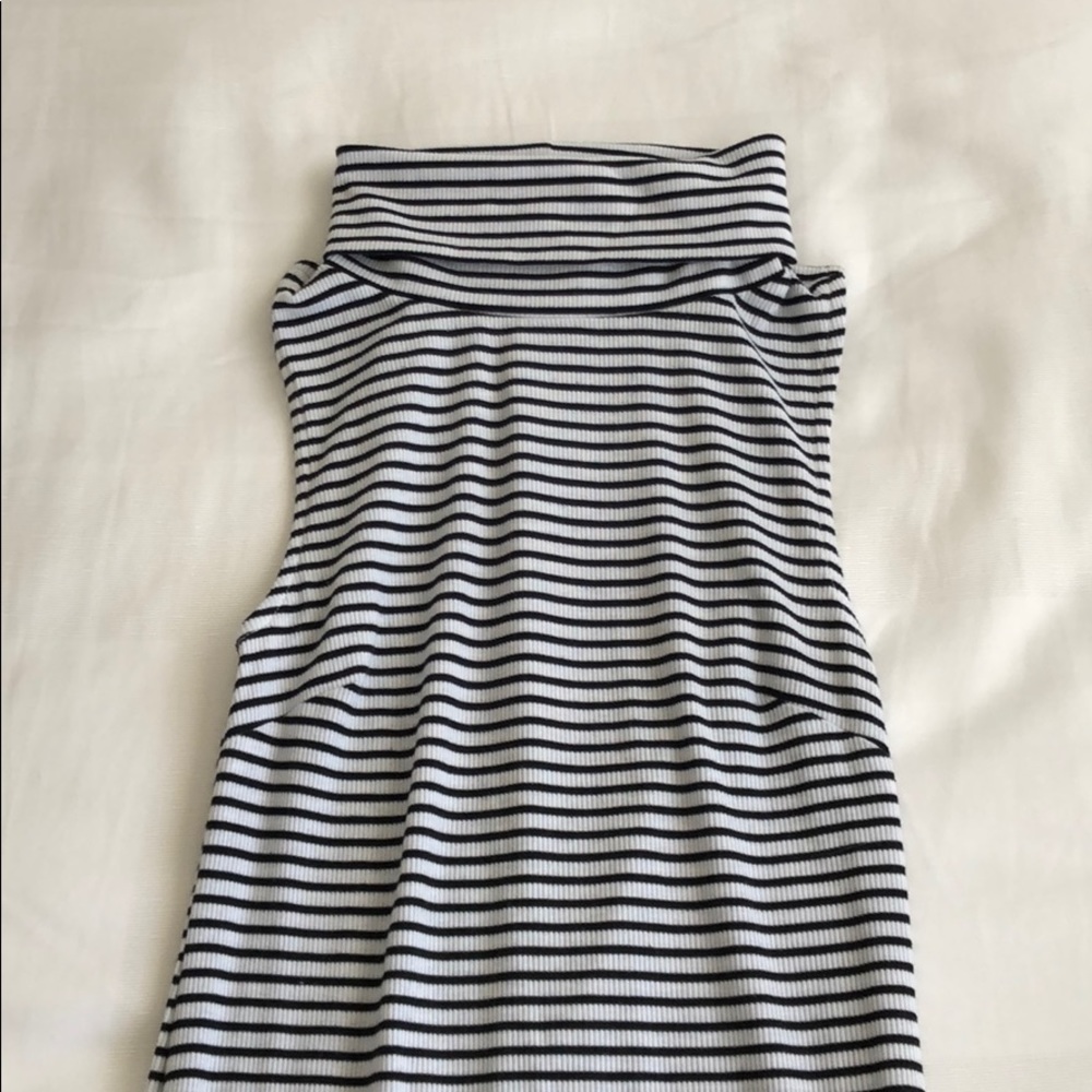 Mink pink turtle neck dress